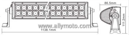 240W LED Light Bar 2011